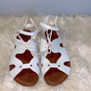 Kali Lace Up Open Toe Gladiator Sandals